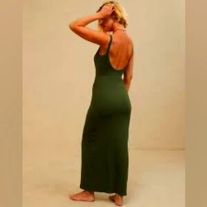Aerie Low Back Maxi Dress